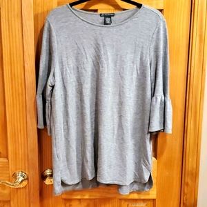 Adrianna papell ruffle sleeve top